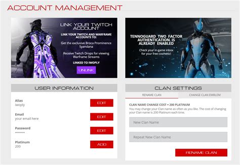 how to reset your warframe account.